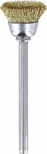 Bosch Bürste DREMEL® Arbeits-D.13mm Schaft-D.3,2mm Messing Drehzahl 15000 1/min