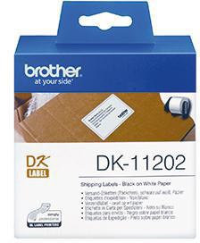 Brother Etikett DK11202 60x100mm weiß 300 St./Pack.