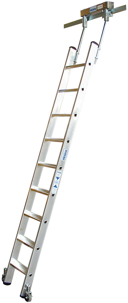Krause STABILO Stufen-RegalLeiter T-Schienenanlage 1x9 Stufen