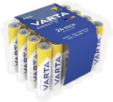 Varta Batterie 4103229224 AAA Micro 24 St./Pack.