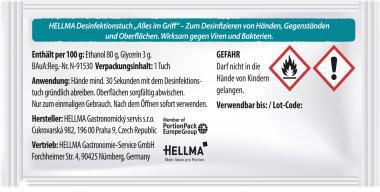 HELLMA Desinfektionstuch 60122196 400 St./Pack.