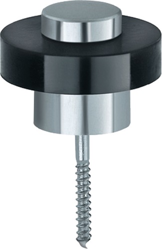 Bodentürpuffer 38 3881 D.45mm H.34mm Alu.naturf./F1 Dübelmontage FSB