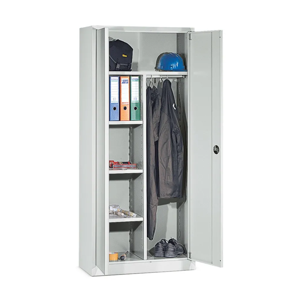HEMMDAL Akten-/Kleiderschrank, 5 OH, HxBxT 1.950 x 925 x 420 mm, enzianblau