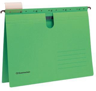 Soennecken Hängehefter 2021 DIN A4 220g kaufm. Heft. gn 25 St./Pack.