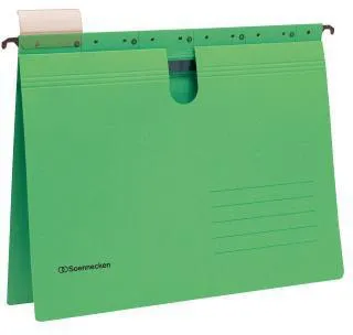 Soennecken Hängehefter 2021 DIN A4 220g kaufm. Heft. gn 25 St./Pack.
