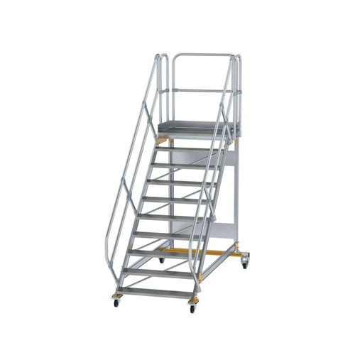 MUNK Plattformtreppe Aluminium,Stahl verzinkt