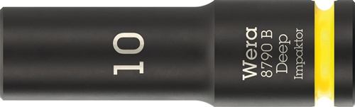 Steckschlüsseleinsatz 8790 B Impaktor Deep 3/8 Zoll 10mm L.63mm WERA
