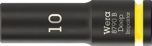 Steckschlüsseleinsatz 8790 B Impaktor Deep 3/8 Zoll 10mm L.63mm WERA