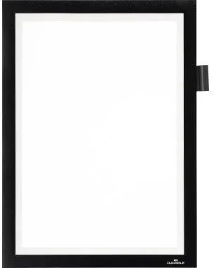 DURABLE Informationsrahmen 498901 DIN A4 magnetisch schwarz