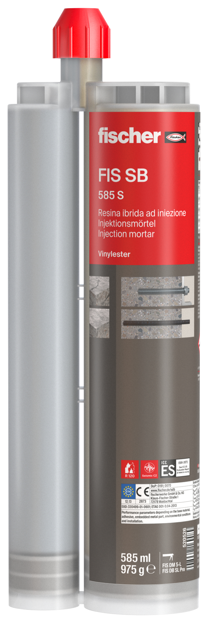 fischer Superbond-Mörtel FIS SB 585 S