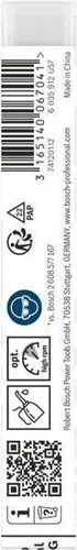 Bosch Metallbohrer PRO Metal Arbeits-L.73mm D.3,5mm L.112mm Typ N HSS-G 5St.