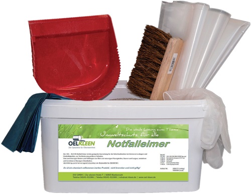 Notfalleimer Inh.7-tlg.bindet b.max.3 l/Eimer Eimer OEL-KLEEN