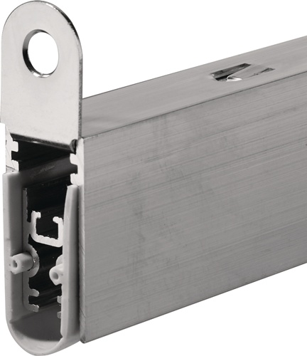 Türdichtung EllenMatic Soundproof DIY Aluminium blank silber ELLEN