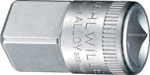 Vergrößerungsstück 432 Antr.3/8 Zoll Abtrieb 1/2 Zoll L.35mm STAHLWILLE