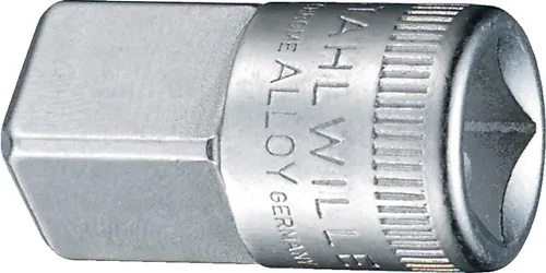 Vergrößerungsstück 432 Antr.3/8 Zoll Abtrieb 1/2 Zoll L.35mm STAHLWILLE