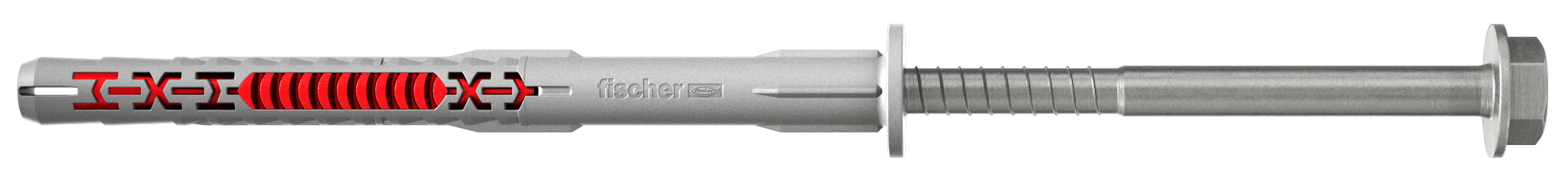 fischer Langschaftdübel DuoXpand 10 x 80 FUS R Sechskantschraube mit U-Scheibe