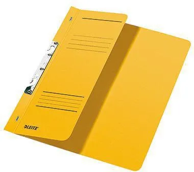 Leitz Einhakhefter 37440015 DIN A4 kfm. Heftung Karton gelb