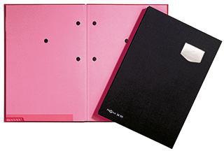 PAGNA Unterschriftenmappe de Luxe 24102-04 DIN A4 10Fächer Pappe sw