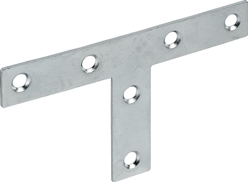 Flachwinkel L.70mm B.16mm S.1,5mm STA blau verz.VORMANN