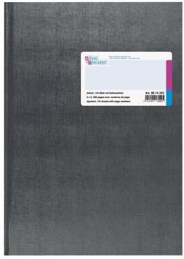 König & Ebhardt Geschäftsbuch 8614223 DIN A4 kariert 144Bl. h.gr