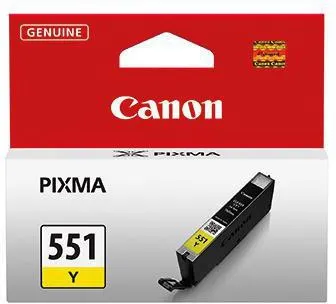 Canon Tintenpatrone 6511B001 CLI551Y 7ml gelb