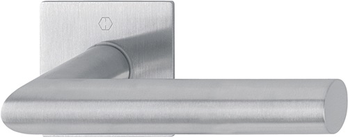 Türdrückerpaar Ams.E1400Z/848N VA F69 m.Drückerrosetten 4-KT.8mm HOPPE
