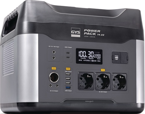 Akku-Powerbank POWER PACK 14.22 55 (1408 Wh) A LiFePO4 (8 Zellen) Ladezeit 7-8 h