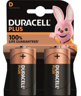Batterie DURACELL Plus D/Mono LR20 DURACELL