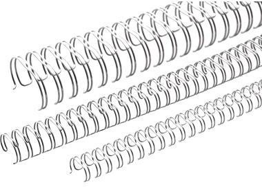 RENZ Drahtbinderücken 320950923 2:1 9,5mm 3/8Zoll si 100 St./Pack.
