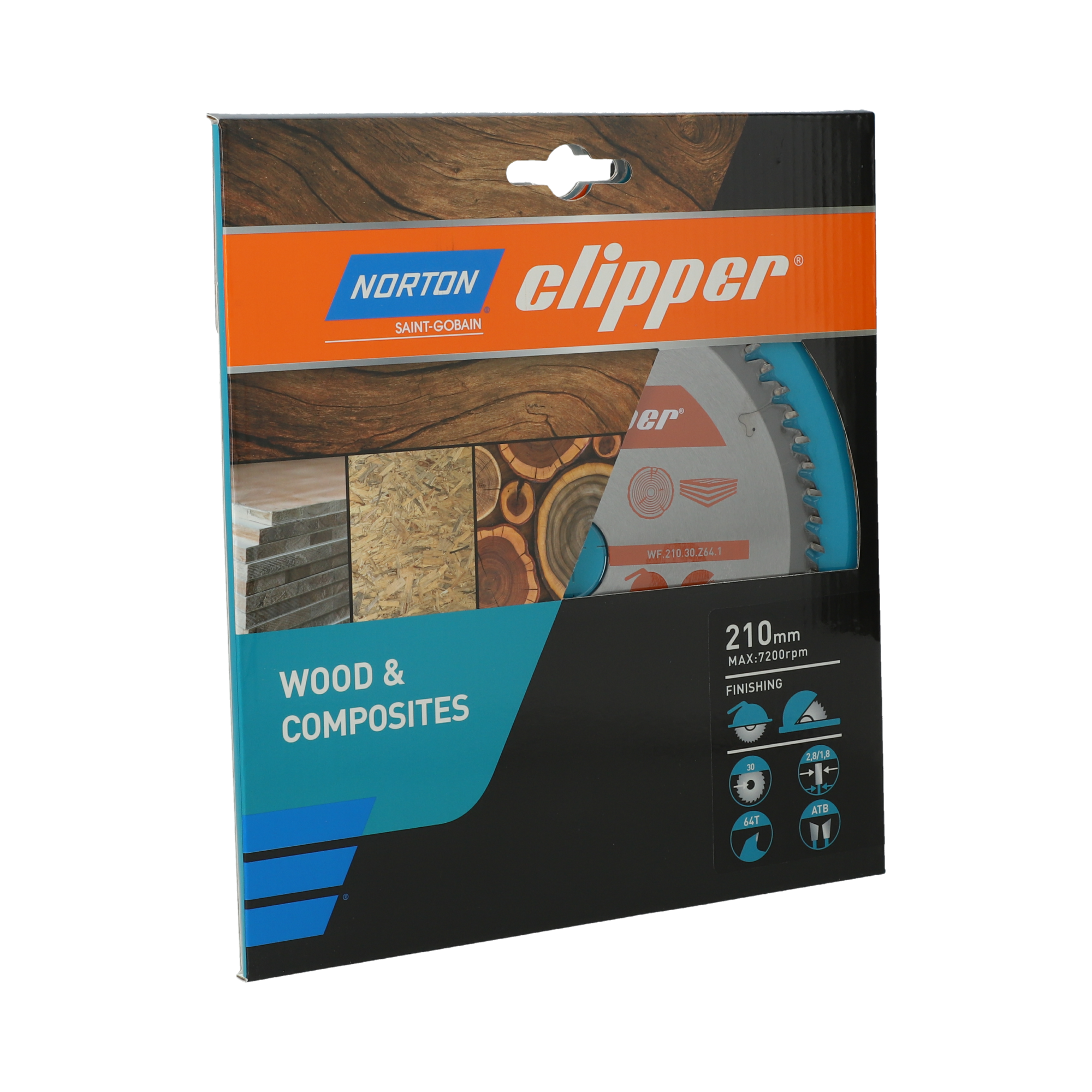 Norton Clipper Tischkreissägeblatt Pro Wood Finishing