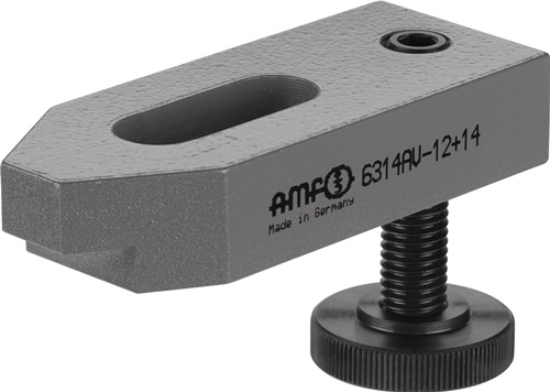 Spanneisen Nr.6314AV f.T-Nut 16+18mm L.125mm AMF