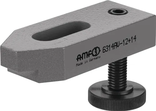 Spanneisen Nr.6314AV f.T-Nut 20+22mm L.160mm AMF