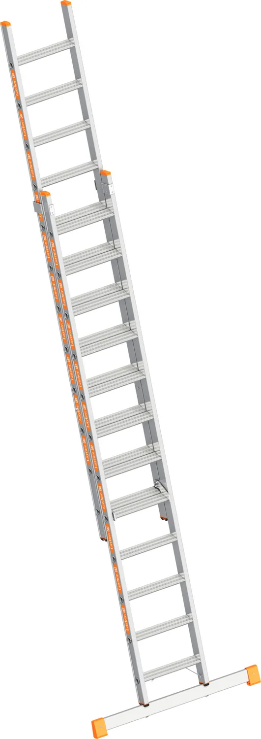 Layher Stufenschiebeleiter TOPIC 1032 2x12 Stufen