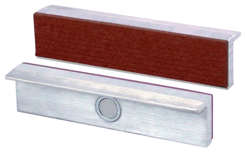 Schraubstockschutzbacke TYP F Fiberbelag Aluminium HEUER
