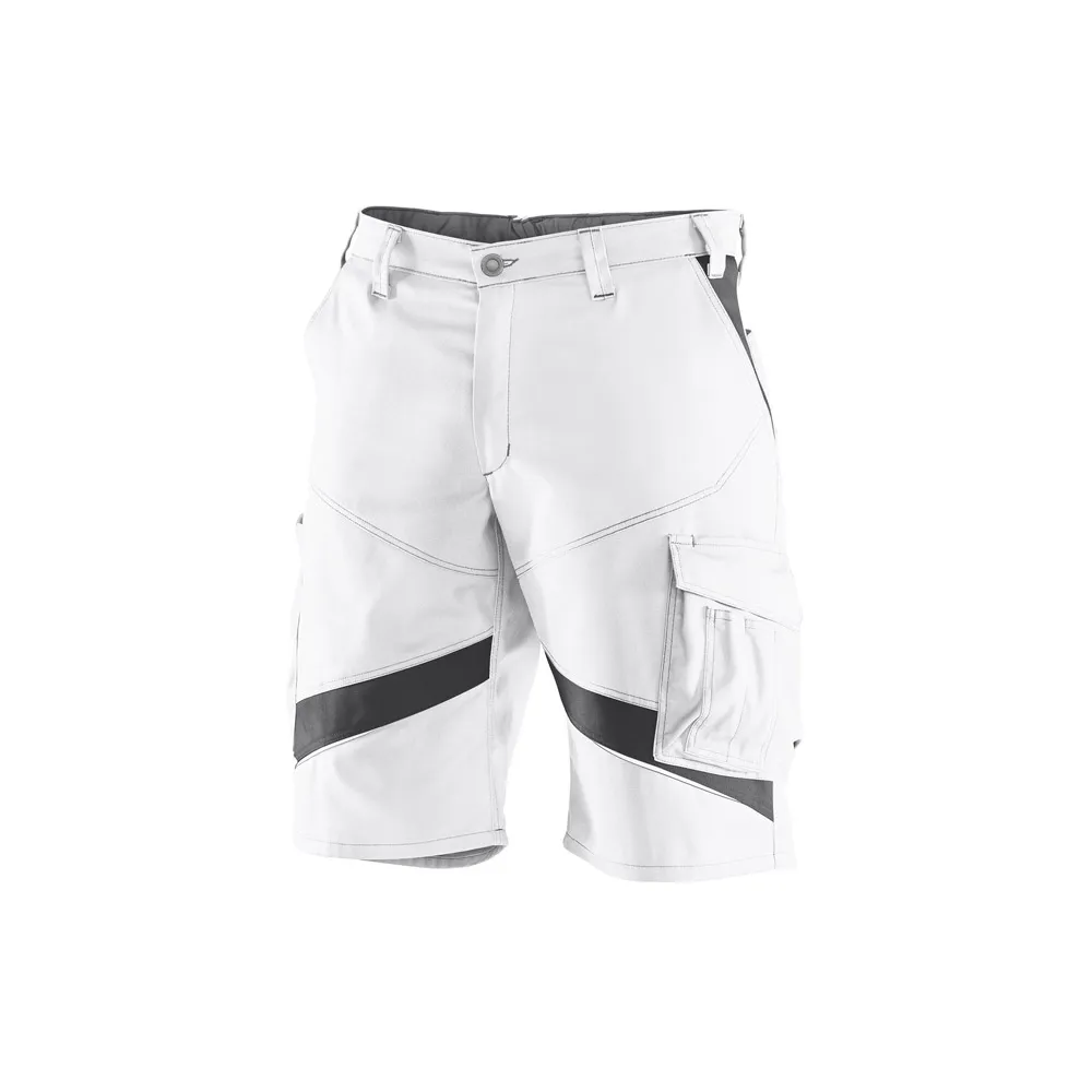 KÜBLER Shorts ACTIVIQ weiß/anthrazit (2450 5365)
