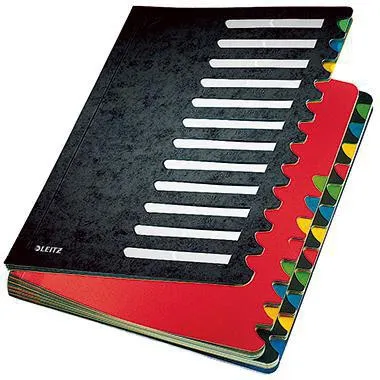 Leitz Ordnungsmappe Deskorganizer Color 59140095 24Fächer schwarz
