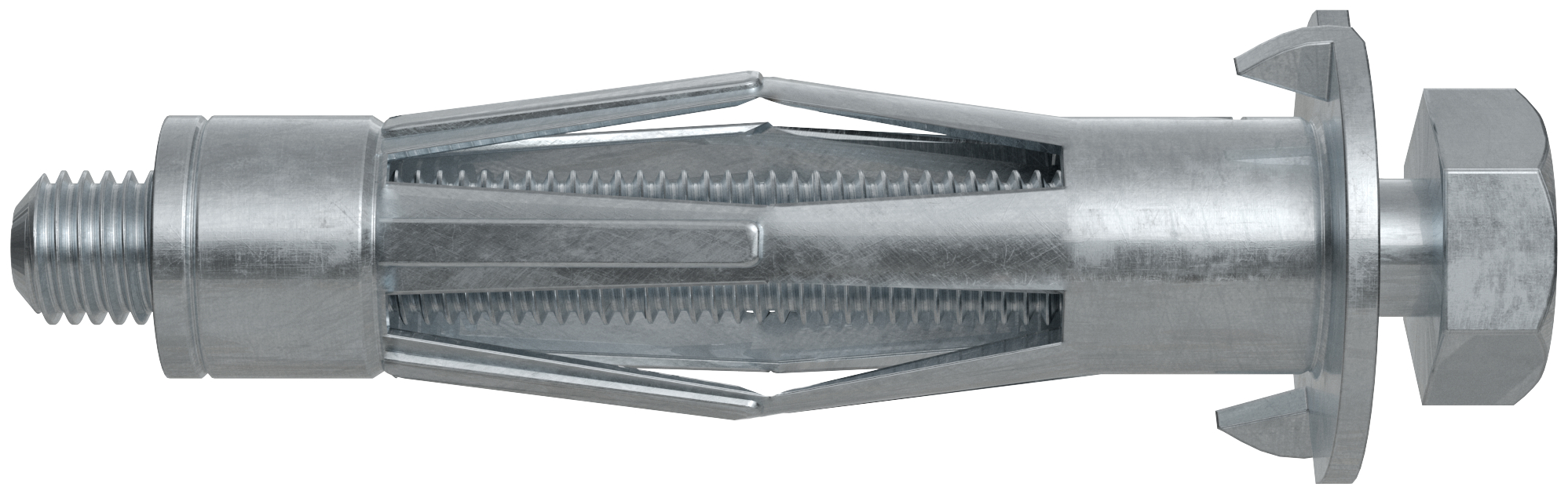 fischer Hohlraum-Metalldübel HM 8 x 54 SS mit Sechskantschraube