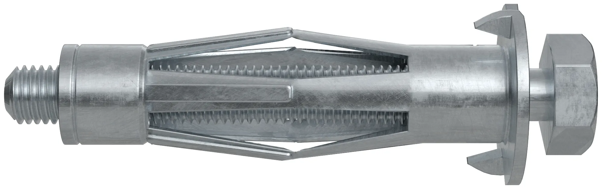fischer Hohlraum-Metalldübel HM 8 x 54 SS mit Sechskantschraube