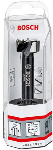 Bosch Forstnerbohrer DIN 7483G D.20mm L.90mm toothed-edge Schaft-D.8mm