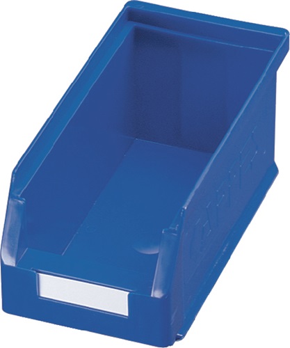 Sichtlagerkasten L290xB140xH130mm PE blau RASTERPLAN