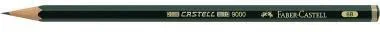 Faber-Castell Bleistift CASTELL 9000 119006 6B dunkelgrün