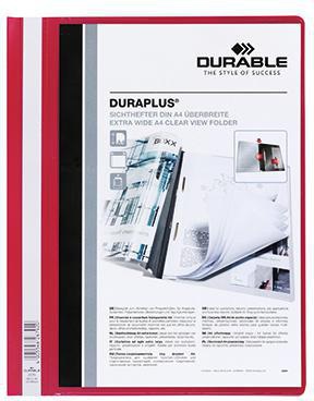 DURABLE Angebotshefter DURAPLUS 257903 A4 rot