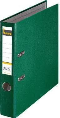 Bene Ordner 291600 GN DIN A4 52mm PP grün