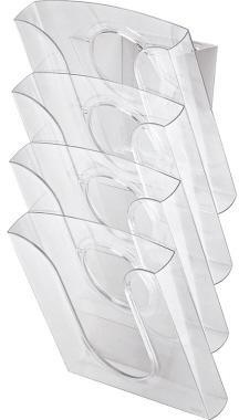 Leitz Prospekthalter 54000002 PS glasklar 4 St./Pack.