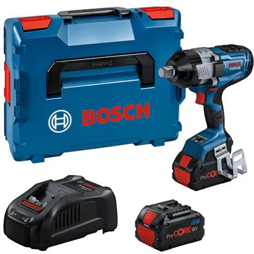 Bosch Akku-Drehschlagschrauber GDS 18V-1600 HC Drehz.800 1/min m.2Akkus 8Ah L-BOXX
