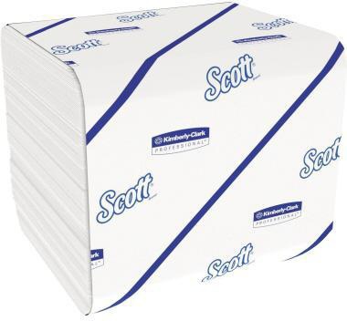 Scott Toilettenpapier 8509 2lagig 12,5x18,6cm weiß 7.920 Bl./Pack.