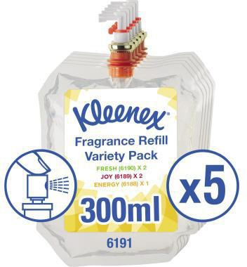 Kleenex Lufterfrischer Duftmix 6191 300ml 5 St./Pack.