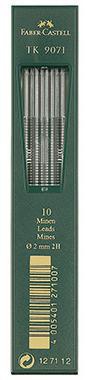 Faber-Castell Fallmine TK 9071 127112 2mm 2H 10 St./Pack.