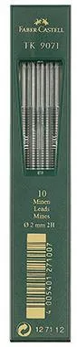 Faber-Castell Fallmine TK 9071 127112 2mm 2H 10 St./Pack.