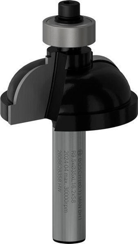 Bosch Profilfräser F Arbeits-L.16,5mm D.35mm L.59mm Schaft 8mm Radius 9,5mm